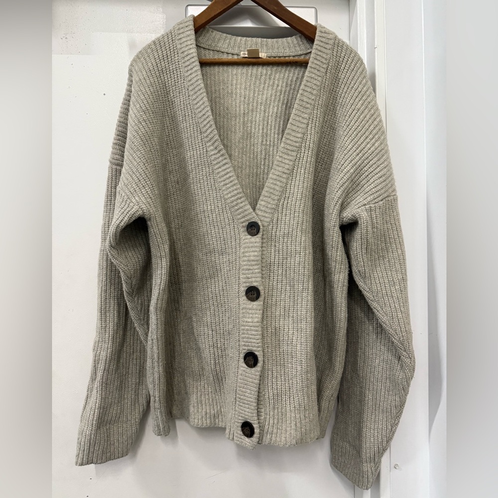 Wool blend Cozy Tan Knit Sweater